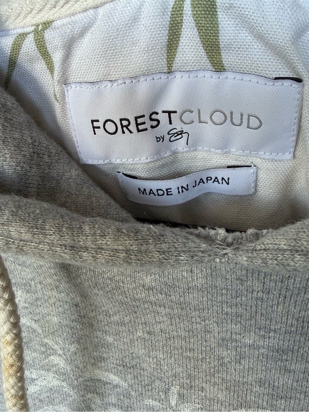 Forrest Cloud x Sig Zane pullover hoodie fits size Medium Made in Japan - Picture 7 of 7
